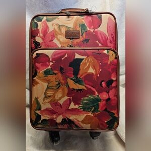 Patricia Nash Canvas 21in Vettore Soft side Spinner